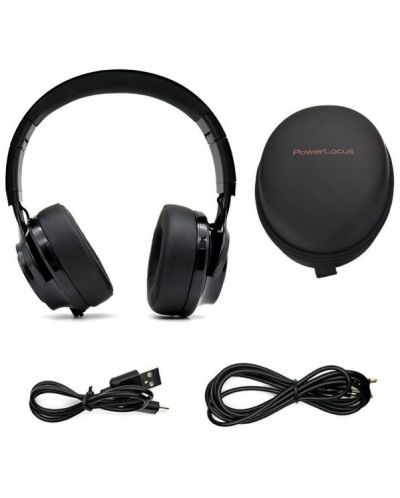 Ασύρματα ακουστικά PowerLocus - P3, μαύρα - 5