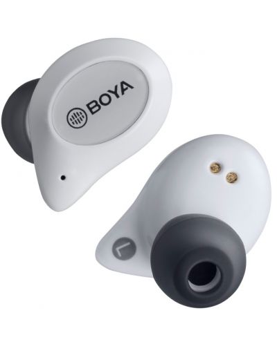 Ασύρματα ακουστικά Boya - BY-AP1-W, TWS, λευκά - 5