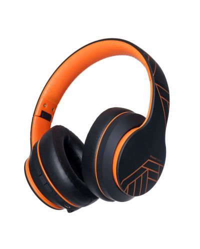Ασύρματα ακουστικά PowerLocus - P6, πορτοκαλί - 4