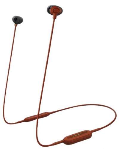 Ασύρματα ακουστικά με μικρόφωνο Panasonic - RP-NJ310BE-R, κόκκινο - 1