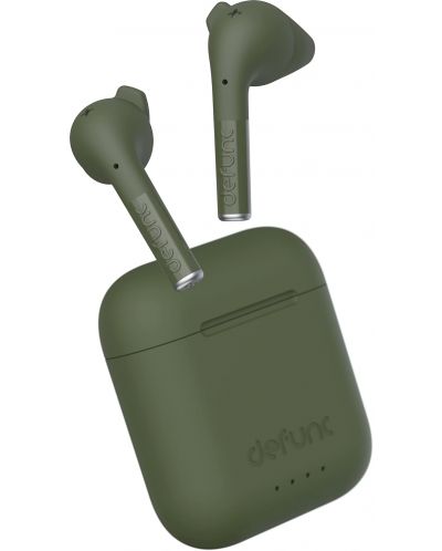 Ασύρματα ακουστικά Defunc - TRUE TALK, TWS, πράσινα - 1