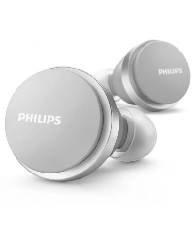 Ασύρματα ακουστικά Philips - TAT8506WT/00, TWS, ANC, άσπρα - 4