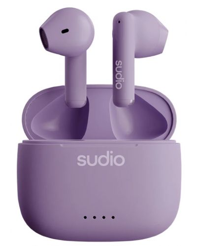 Ασύρματα ακουστικά Sudio - A1, TWS, μωβ - 1