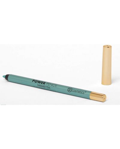 BH Cosmetics Αδιάβροχο μολύβι ματιών  Power, Shimmer Teal, 1.2 g - 2