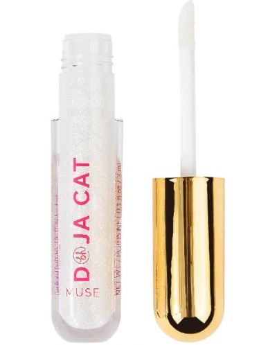 BH Cosmetics x Doja Cat lip gloss για όγκο Muse, Clear, 3 ml - 1