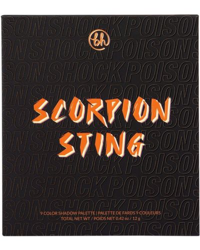 BH Cosmetics Poison Παλέτα σκιών ματιών  Scorpion Sting, 9 χρώματα - 2