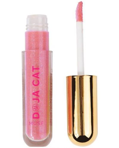 BH Cosmetics x Doja Cat lip gloss για όγκο Muse, Pink, 3 ml - 1