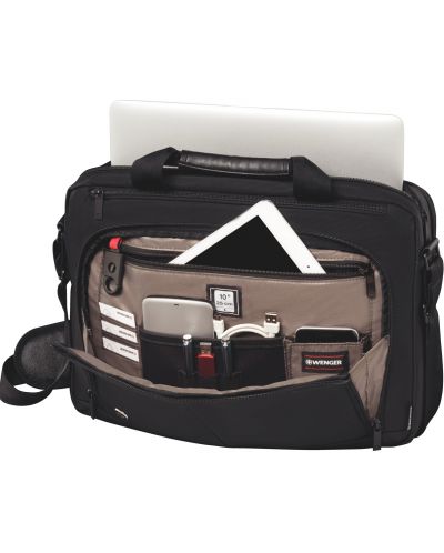Τσάντα φορητού υπολογιστή Wenger - Source, 16'', μαύρο - 2