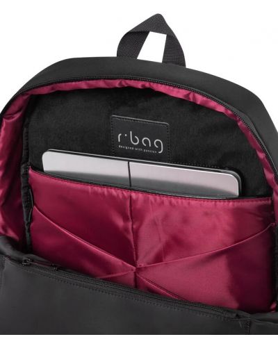 Σακίδιο για φορητό υπολογιστή R-bag - Neutro Black, 14'' - 4