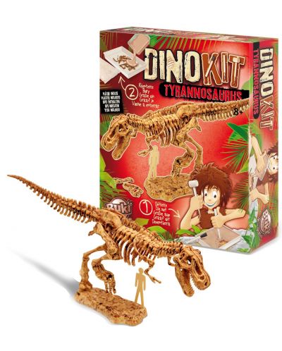 Σετ παιχνιδιού με δεινόσαυρο Buki Dinosaurs - Τυραννόσαυρος - 1