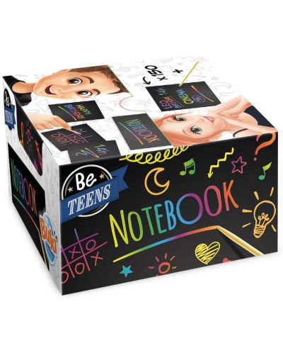 Μαγικό σημειωματάριο  Buki Be Teens - Scratchbook με 150 φύλλα - 3