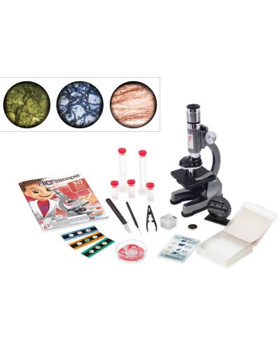 Μικροσκόπιο με αξεσουάρ Buki Sciences - 30 πειράματα - 3
