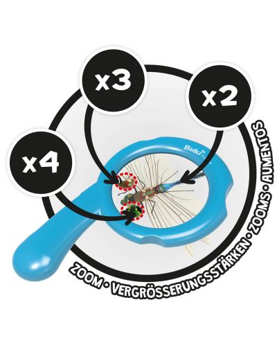 Μίνι επιστημονικό σετ Buki Sciences - Ερευνητικός μεγεθυντικός φακός - 4