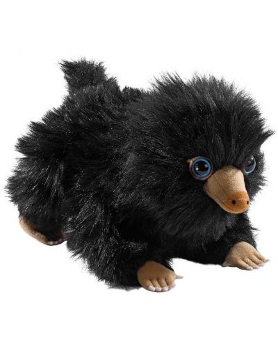 Λούτρινο παιχνίδι Noble Collection Fantastic Beasts - Black Baby Niffler, 20 cm - 1