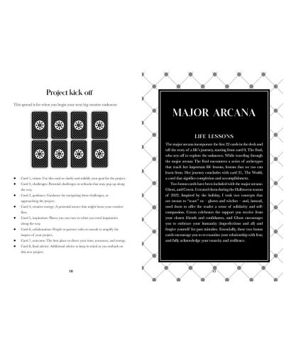 Black Violet Tarot (80 Cards and Guidebook) - 4