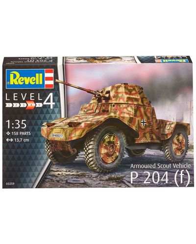 Συναρμολογημένο μοντέλο  Revell - Τεθωρακισμένο όχημα αναγνώρισης P204 (f) (03259) - 2