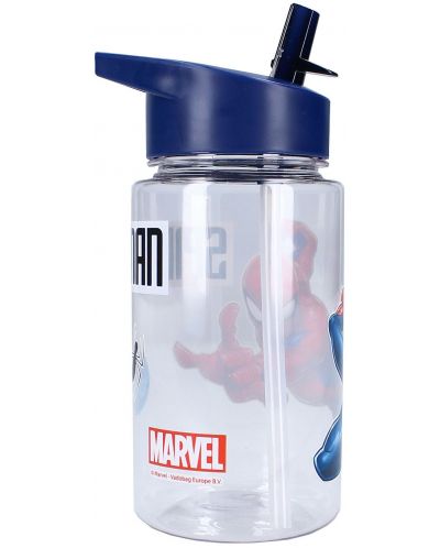 Μπουκάλι νερού Vadobag Let's Eat - Spider-Man, 450 ml - 3