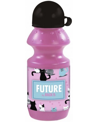 Μπουκάλι  Derform - Pink Cats, 330 ml - 1