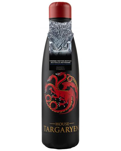 Μπουκάλι νερού Moriarty Art Project Television: Game of Thrones - Targaryen Sigil - 3