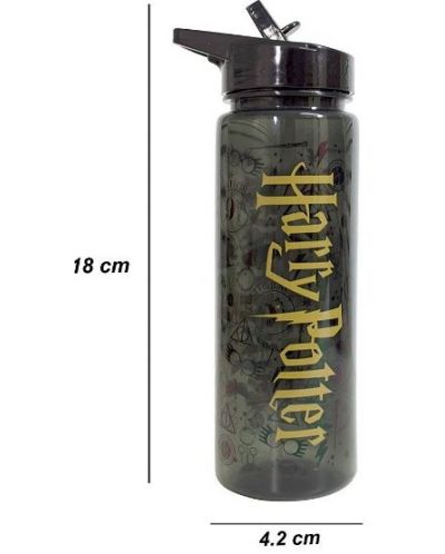 Μπουκάλι νερού Uwear - Harry Potter Icon Logo, 750 ml - 3