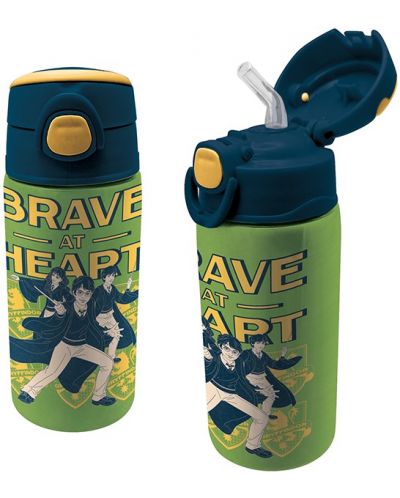 Μπουκάλι νερού Graffiti Harry Potter - Brave Heart, 500 ml - 1