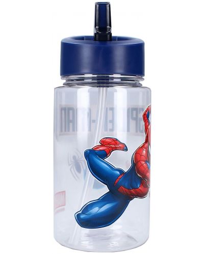 Μπουκάλι νερού Vadobag Let's Eat - Spider-Man, 450 ml - 4