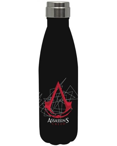 Μπουκάλι νερού ABYstyle Games: Assassin's Creed - Crest - 1