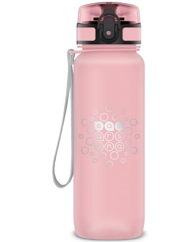 Μπουκάλι νερού Ars Una - Ανοιχτό ροζ ματ, 800 ml - 1