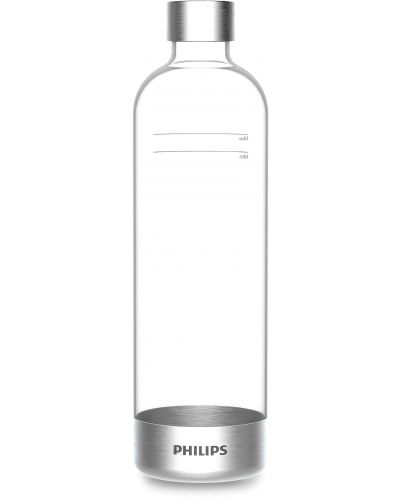 Μπουκάλι μηχανής σόδας  Philips - ADD912/10, ασημί - 1