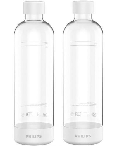 Μπουκάλια μηχανής σόδας Philips - ADD911WH/10,2 τεμ, λευκό - 1