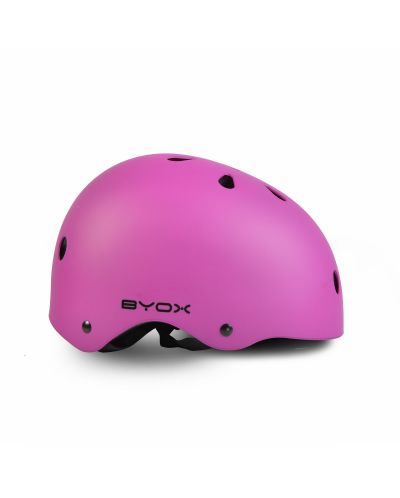 Παιδικό κράνος Byox - Y09, μέγεθος 54-58 см, ροζ - 2