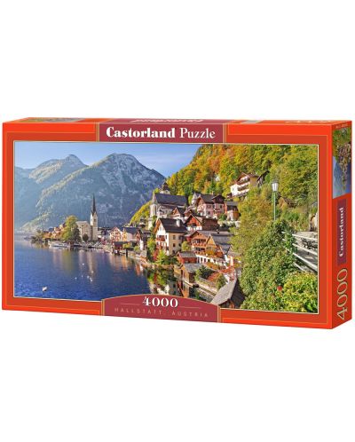 Πανοραμικό παζλ Castorland 4000 κομμάτια - Hallstatt, Αυστρία - 1
