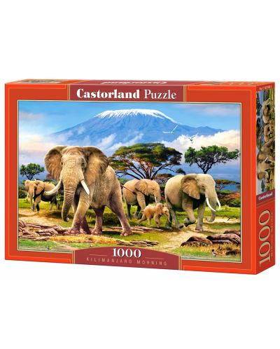 Παζλ Castorland 1000 κομμάτια - Το Κιλιμάντζαρο - 1