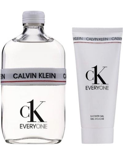 Calvin Klein Σετ Everyone Zero - Eau de toilette, 200 и 10 ml + Αφρόλουτρο, 100 ml - 2