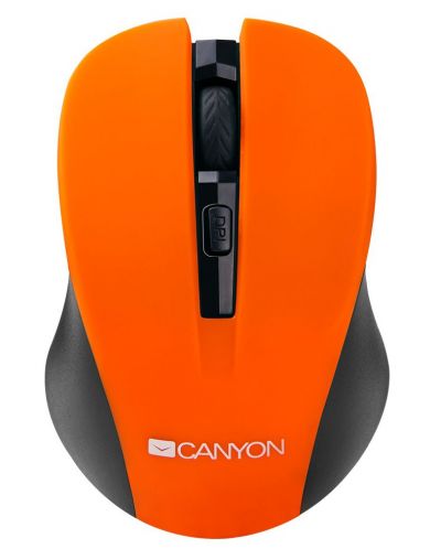 Ασύρματο ποντίκι CANYON Mouse CNE-CMSW1 800/1000/1200 dpi, 4 κουμπιά, Πορτοκαλί - 1
