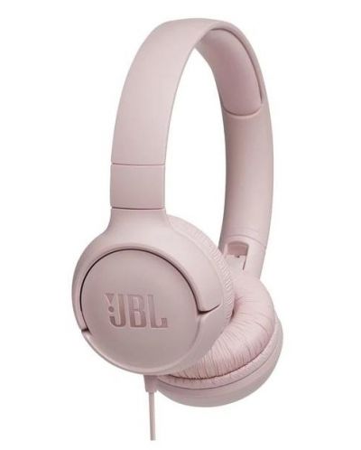 Ακουστικά JBL - T500, ροζ - 1