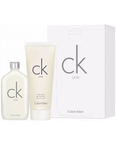 Calvin Klein Σετ CK One -Eau de toilette και αφρόλουτρο, 50 + 100 ml - 1