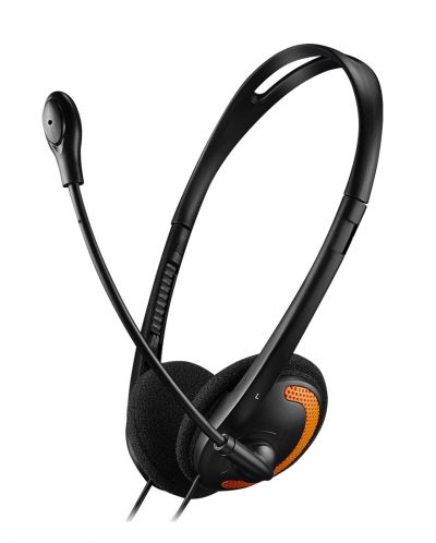 Ακουστικά Canyon CNS-CHS01BO - μαύρα/πορτοκαλί - 1