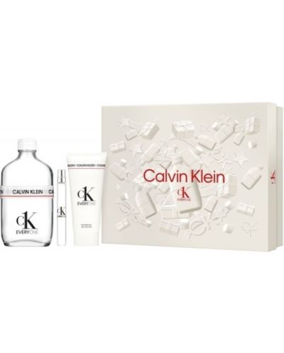 Calvin Klein Σετ Everyone Zero - Eau de toilette, 200 и 10 ml + Αφρόλουτρο, 100 ml - 1