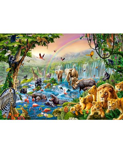 Παζλ Castorland 500 κομμάτια - Ένα ποτάμι στη ζούγκλα - 2