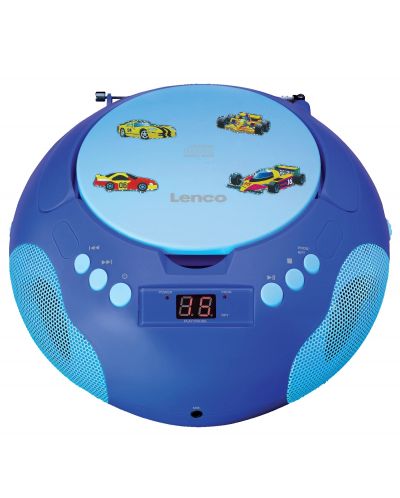 CD player Lenco - SCD-620BU, μπλε - 2