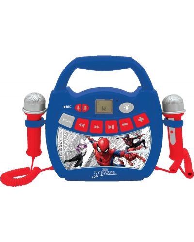 CD player Lexibook - Spider-Man MP320SPZ, μπλε/κόκκινο - 1