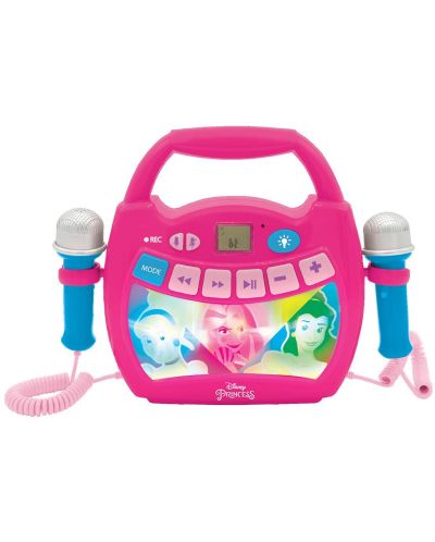 CD player Lexibook - Disney Princess MP320DPZ, ροζ/μπλε - 1