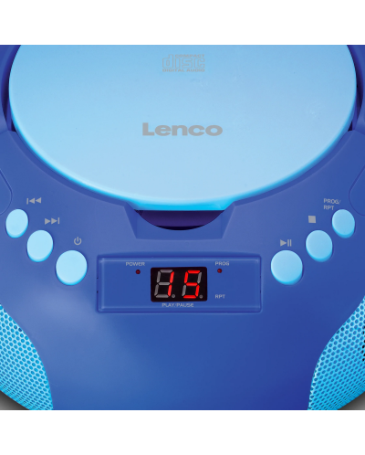 CD player Lenco - SCD-620BU, μπλε - 4