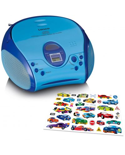 CD player Lenco - SCD-24BU, μπλε  - 1