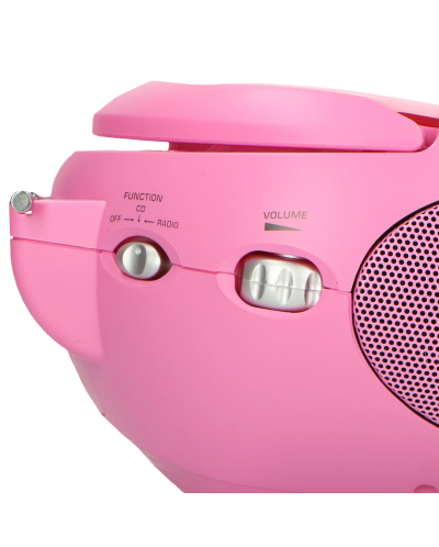 Lenco CD player - SCD-24, ροζ - 5