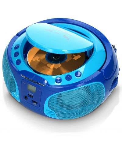 CD player Lenco - SCD-650BU,μπλε - 5