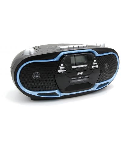 CD player  Trevi - CMP 574, μαύρο/μπλε - 3