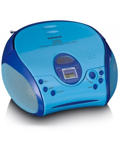 CD player Lenco - SCD-24BU, μπλε  - 2