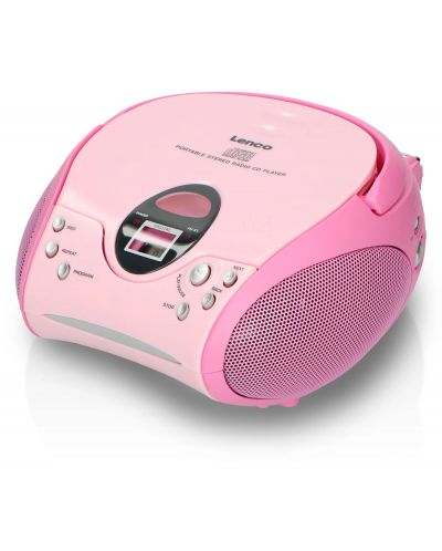 Lenco CD player - SCD-24, ροζ - 1
